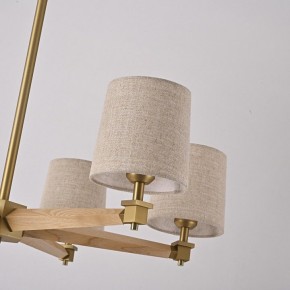 Люстра на штанге Imperiumloft Jorgenson Beige/Light wood STAVRA01 в Тюмени - tumen.ok-mebel.com | фото 7