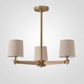 Люстра на штанге Imperiumloft Jorgenson Beige/Light wood STAVRA01 в Тюмени - tumen.ok-mebel.com | фото