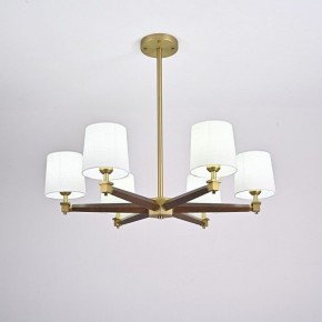 Люстра на штанге Imperiumloft Jorgenson White/Dark wood STAVRA01 в Тюмени - tumen.ok-mebel.com | фото 2