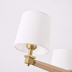 Люстра на штанге Imperiumloft Jorgenson White/Light wood STAVRA01 в Тюмени - tumen.ok-mebel.com | фото 2