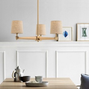 Люстра на штанге Imperiumloft Jorgenson White/Light wood STAVRA01 в Тюмени - tumen.ok-mebel.com | фото 6