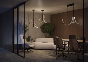 Люстра на штанге Maytoni Wabi MOD428PL-L27BK в Тюмени - tumen.ok-mebel.com | фото 6