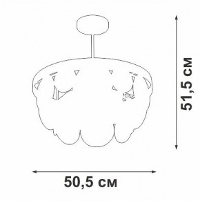 Люстра на штанге Vitaluce V5882 V5882-8/6PL в Тюмени - tumen.ok-mebel.com | фото 4