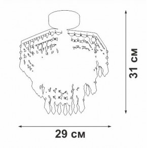 Люстра на штанге Vitaluce V5883 V5883-1/1PL в Тюмени - tumen.ok-mebel.com | фото 5