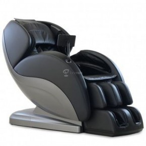 Массажное кресло PS6500 черно-серебряное в Тюмени - tumen.ok-mebel.com | фото