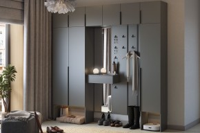 МЕБЕЛЬСОН К32 Прихожая (графит) в Тюмени - tumen.ok-mebel.com | фото