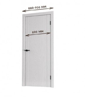 Межкомнатная дверь Bolivar Роялвуд белый (комплект) 800 в Тюмени - tumen.ok-mebel.com | фото