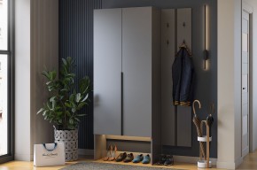 МЕРСИ Прихожая (модульная) графит в Тюмени - tumen.ok-mebel.com | фото
