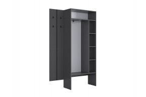 МЕРСИ Прихожая (модульная) графит в Тюмени - tumen.ok-mebel.com | фото 7