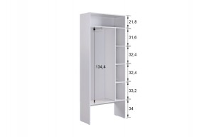 МЕРСИ Прихожая (модульная) кашемир в Тюмени - tumen.ok-mebel.com | фото 5