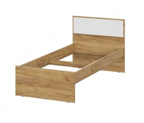 МИЛАН Детская (Дуб Золотой/Белый матовый) в Тюмени - tumen.ok-mebel.com | фото 3