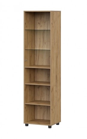 МИЛАН Гостиная (Дуб Золотой/Белый Матовый) модульная в Тюмени - tumen.ok-mebel.com | фото 23