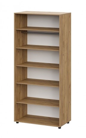 МИЛАН Гостиная (Дуб Золотой/Белый Матовый) модульная в Тюмени - tumen.ok-mebel.com | фото 41