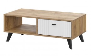 МИЛАН Стол журнальный (Белый Матовый) в Тюмени - tumen.ok-mebel.com | фото