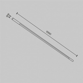 Модульный светильник Maytoni Basis C100CL-L1000-24W3-6K-BS в Тюмени - tumen.ok-mebel.com | фото 6