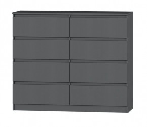 МС "Хилтон" Комод №3 1200 (8 ящ.) графит в Тюмени - tumen.ok-mebel.com | фото 2