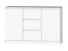 МС "Хилтон" Комод №4 1200 (белый текстурный) в Тюмени - tumen.ok-mebel.com | фото 2