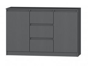 МС "Хилтон" Комод №4 1200 (графит) в Тюмени - tumen.ok-mebel.com | фото 2