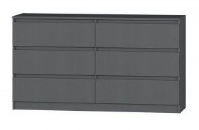 МС "Хилтон" Комод №5 1400 (6 ящ.) графит в Тюмени - tumen.ok-mebel.com | фото 2