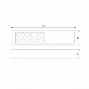 Накладной светильник Elektrostandard Tend a068850 в Тюмени - tumen.ok-mebel.com | фото 3