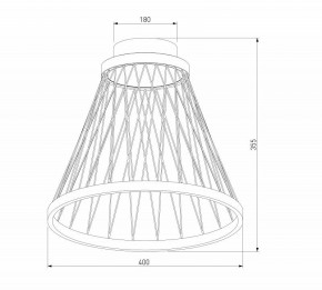 Накладной светильник Eurosvet Cesta 40018/1 LED коричневый в Тюмени - tumen.ok-mebel.com | фото 4