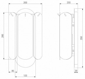 Накладной светильник Eurosvet Claire 60170/2 золото в Тюмени - tumen.ok-mebel.com | фото 4