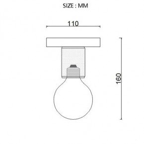 Накладной светильник Imperiumloft RH Utilitaire Socket 48,071 в Тюмени - tumen.ok-mebel.com | фото 7