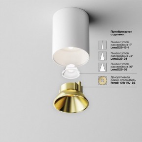 Накладной светильник Maytoni Alfa LED C064CL-8W4K-RD-WB в Тюмени - tumen.ok-mebel.com | фото 6
