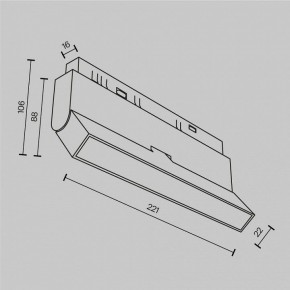 Накладной светильник Maytoni Basis Rot TR036-2-12W2.7K-B в Тюмени - tumen.ok-mebel.com | фото 7