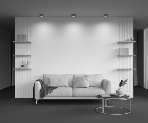 Накладной светильник Maytoni Glare C091CL-12W4K-BS в Тюмени - tumen.ok-mebel.com | фото 4
