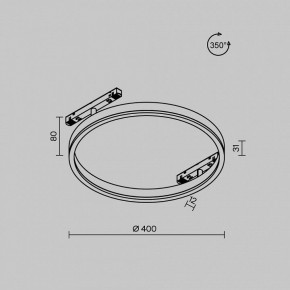 Накладной светильник Maytoni Rim TR227-2-24W3K-B в Тюмени - tumen.ok-mebel.com | фото 8