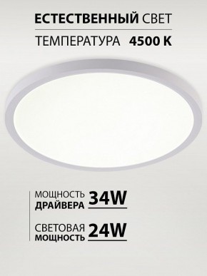 Накладной светильник Natali Kovaltseva PLAIN LED LAMPS 81113/3C в Тюмени - tumen.ok-mebel.com | фото 3