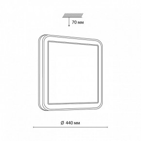 Накладной светильник Sonex Akuna 7621/DL в Тюмени - tumen.ok-mebel.com | фото 8