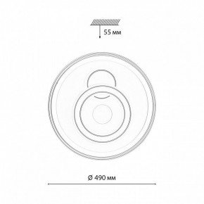 Накладной светильник Sonex Gemini 7785/85L в Тюмени - tumen.ok-mebel.com | фото 10