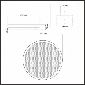 Накладной светильник Sonex Shimmers 7736/60L в Тюмени - tumen.ok-mebel.com | фото 8