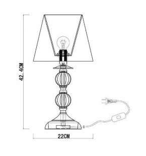 Настольная лампа декоративная EVOLUCE Grazia SL185.304.01 в Тюмени - tumen.ok-mebel.com | фото 3