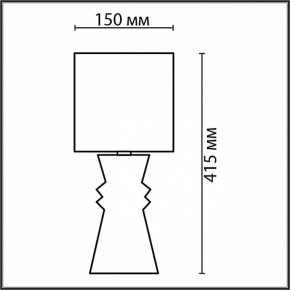 Настольная лампа декоративная Lumion Segi 8131/1Т в Тюмени - tumen.ok-mebel.com | фото 4