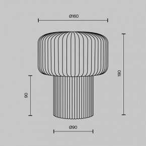 Настольная лампа декоративная Maytoni Omaggio MOD404TL-01GR в Тюмени - tumen.ok-mebel.com | фото 5
