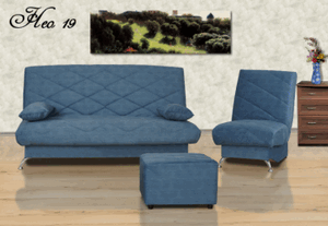 Комплект мягкой мебели НЕО 19 (3+1+ Пуф) в Тюмени - tumen.ok-mebel.com | фото 1
