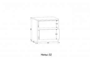 НИЛЬС - 32 Тумба в Тюмени - tumen.ok-mebel.com | фото 2