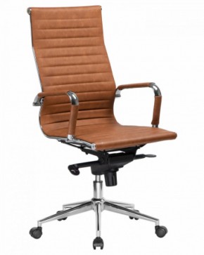 Офисное кресло для руководителей DOBRIN CLARK LMR-101F светло-коричневый №321 в Тюмени - tumen.ok-mebel.com | фото 2