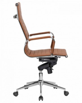 Офисное кресло для руководителей DOBRIN CLARK LMR-101F светло-коричневый №321 в Тюмени - tumen.ok-mebel.com | фото 3