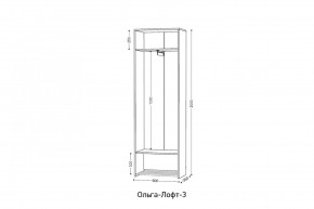 ОЛЬГА-ЛОФТ 3 Шкаф 2-х створчатый в Тюмени - tumen.ok-mebel.com | фото 3