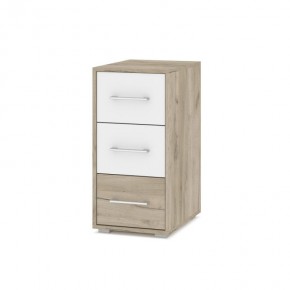 ОЛИВИЯ О62 Комод-тумба (дуб серый/белый) в Тюмени - tumen.ok-mebel.com | фото