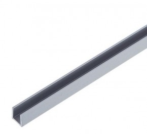 Планка торцевая "П" 4 мм для стеновой панели (алюминий) в Тюмени - tumen.ok-mebel.com | фото 1