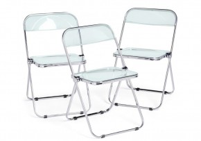 Пластиковый стул Fold складной clear gray-blue в Тюмени - tumen.ok-mebel.com | фото 10
