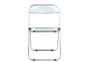 Пластиковый стул Fold складной clear gray-blue в Тюмени - tumen.ok-mebel.com | фото 2