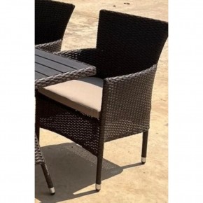 Плетеное кресло AM-196B Brown в Тюмени - tumen.ok-mebel.com | фото 1