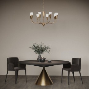 Подвесная люстра Eurosvet Rhyton 60167/8 латунь в Тюмени - tumen.ok-mebel.com | фото 5