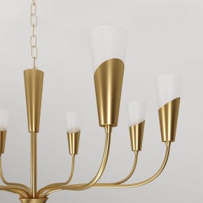 Подвесная люстра Eurosvet Rhyton 60167/8 латунь в Тюмени - tumen.ok-mebel.com | фото 8